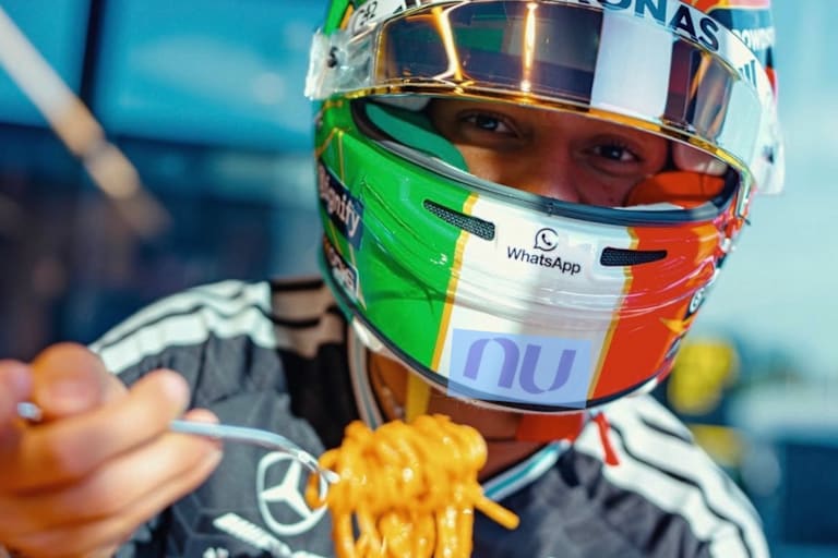 Der neue Helm von Kimi Antonelli