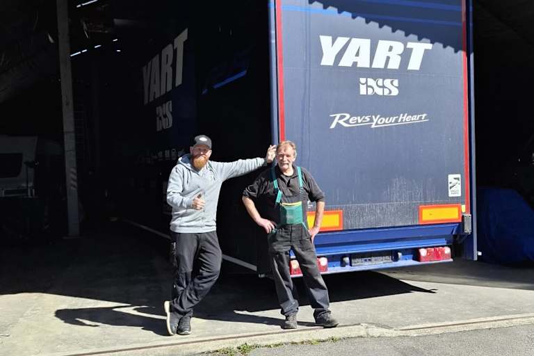 YART verkaufte dem Team Bolliger einen Truck