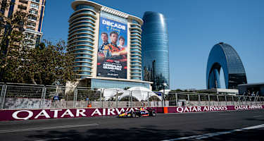 Max Verstappen in Baku