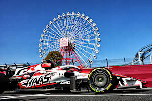 Haas-Pilot Esteban Ocon in Suzuka: Godzilla fährt mit