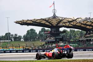 Lewis Hamilton in Sepang