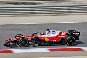 Charles Leclerc im Ferrari