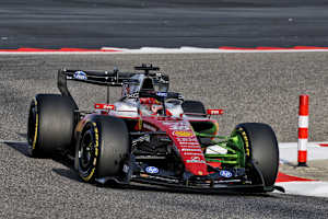 Charles Leclerc im Ferrari