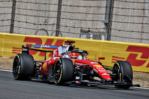 Charles Leclerc im Ferrari