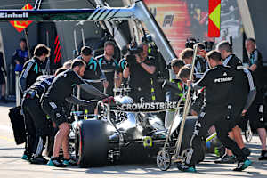 George Russell erlebte ein schwieriges Qualifying zum China-GP 