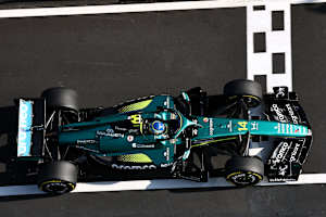 Bis zur Ziellinie schaffte es Alonso im Rennen nicht, er stellte ab