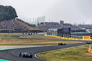 Alex Albon in Suzuka