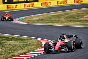 Charles Leclerc in Suzuka