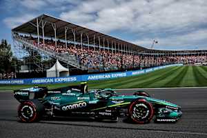 Fernando Alonso im Aston Martin-Honda