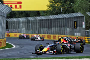 Isack Hadjar in Melbourne