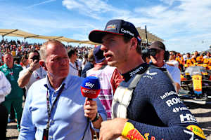 Martin Brundle und Max Verstappen