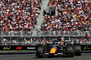 Max Verstappen in Kanada
