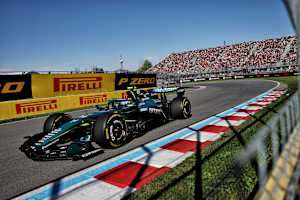 Fernando Alonso war vor seinem Crash im Sprint-Qualifying flott unterwegs