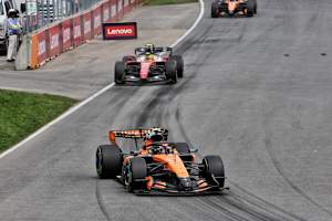 Lando Norris vor Lewis Hamilton