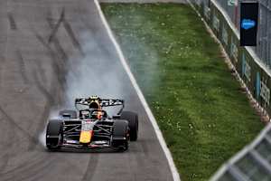 Red Bull Racing-Star Isack Hadjar war trotz Platz 5 nicht happy
