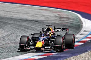 Max Verstappen blieb auf dem Red Bull Ring nicht sorgenfrei