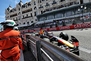Max Verstappen in Monaco 2025