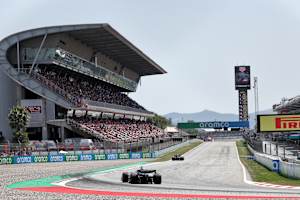 Der Circuit de Catalunya bei Barcelona