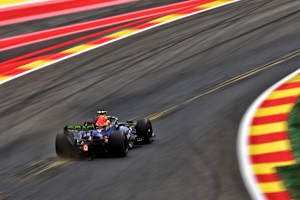 Isack Hadjar wird das Feld im Belgien-GP von hinten aufrollen müssen