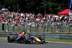 Max Verstappen blieb im ersten Spa-Training der Schnellste