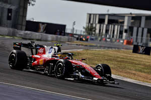 Lewis Hamilton in Ungarn