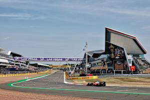 Lewis Hamilton auf seinem Heim-Kurs in Silverstone