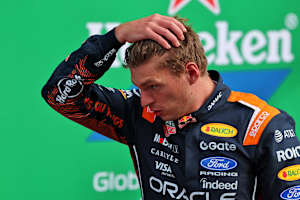 Max Verstappen fehlte der Grip, um im Sprint-Qualifying gut abzuschneiden