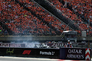 Ungarn-GP: Valtteri Bottas kommt mit brennender Bremse zurück an die Box