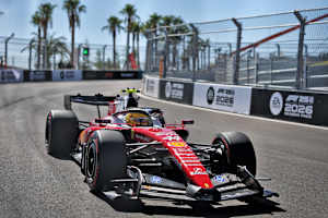 Lewis Hamilton im Ferrari