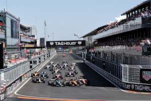 Rennstart in Madrid