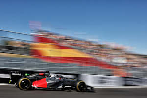 Nico Hülkenberg holte in Madrid einen Punkt