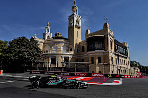 Kimi Antonelli auf dem Baku City Circuit