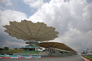 Tribünendach am Sepang International Circuit von Malaysia