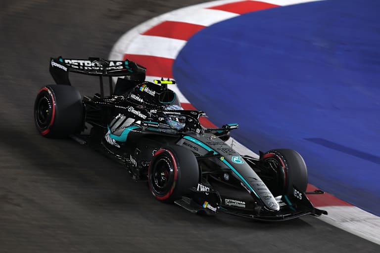 Kimi Antonelli in Singapur