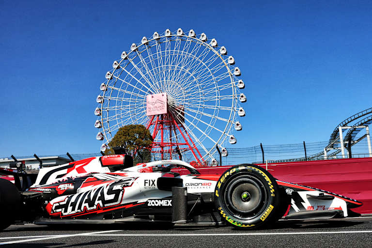 Haas-Pilot Esteban Ocon in Suzuka: Godzilla fährt mit