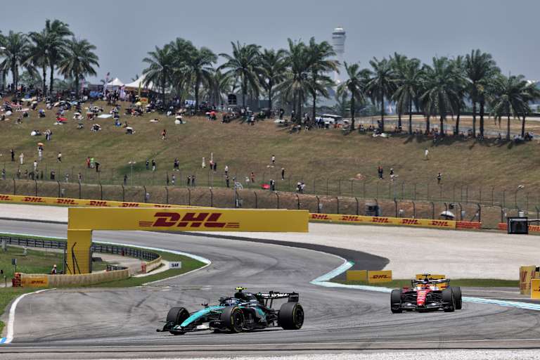 Kimi Antonelli in Malaysia