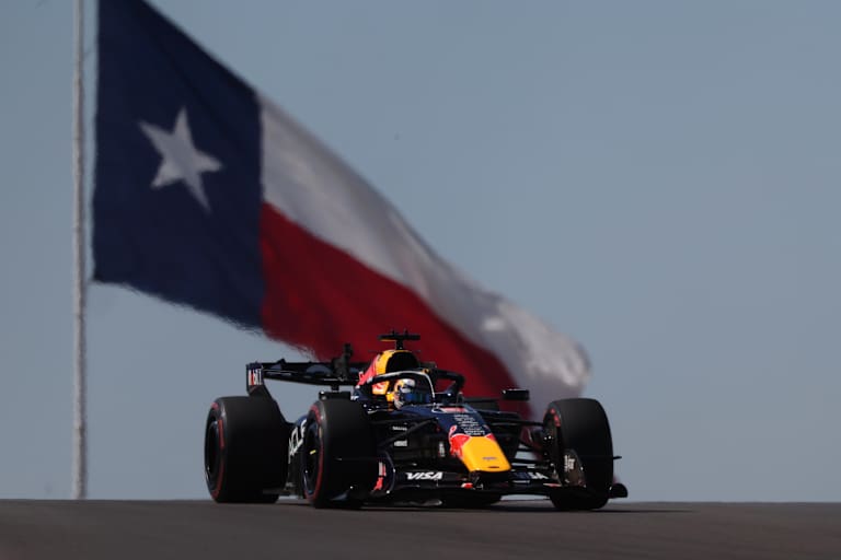 Max Verstappen in Texas