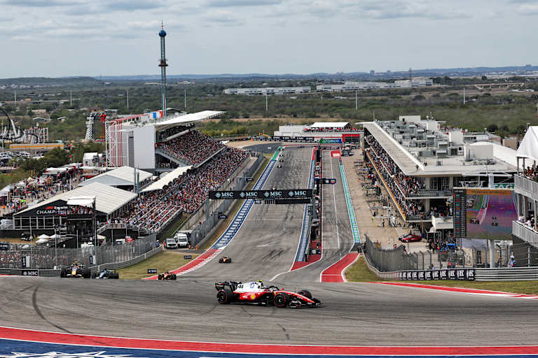 Lewis Hamilton auf dem COTA