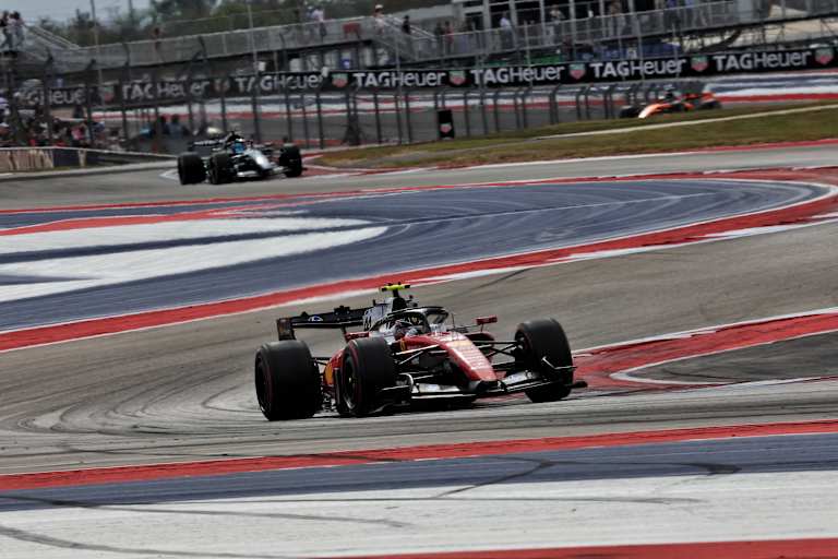 Lewis Hamilton wurde in Austin Vierter, startete von Platz 5