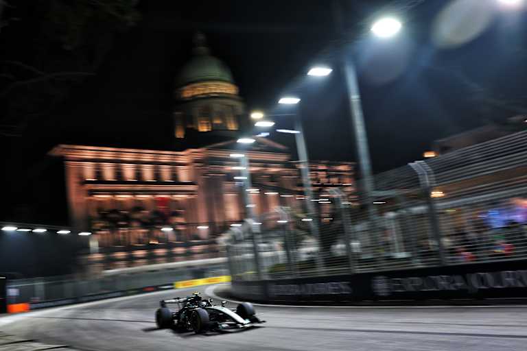 Kimi Antonelli in Singapur