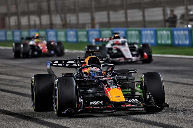 Max Verstappen vor dem Probe-Start