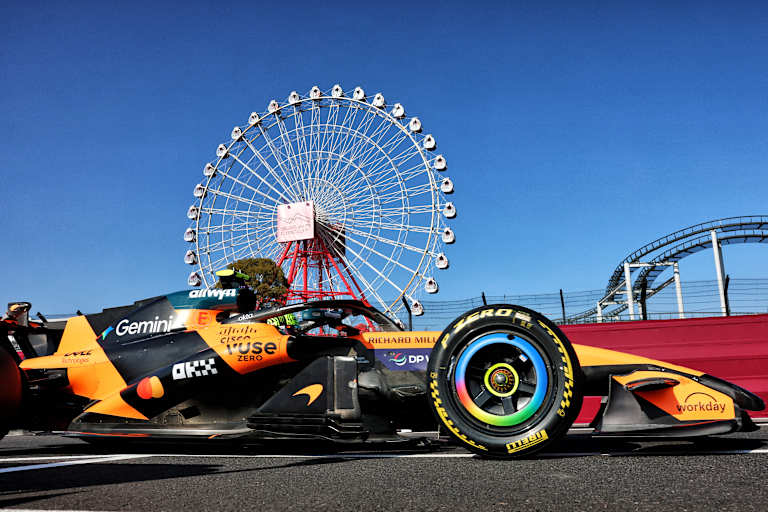 Norris weiss: Die eingebüsste Streckenzeit schmerzt in Suzuka besonders