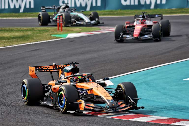 Oscar Piastri war einer der Piloten, der vor der Safety-Car-Phase stoppte