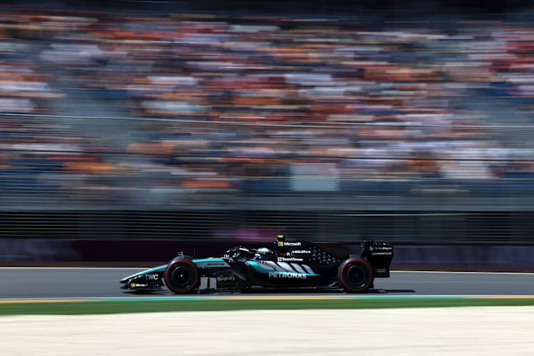 Kimi Antonelli war am Ende der schnellere der beiden Sternfahrer 