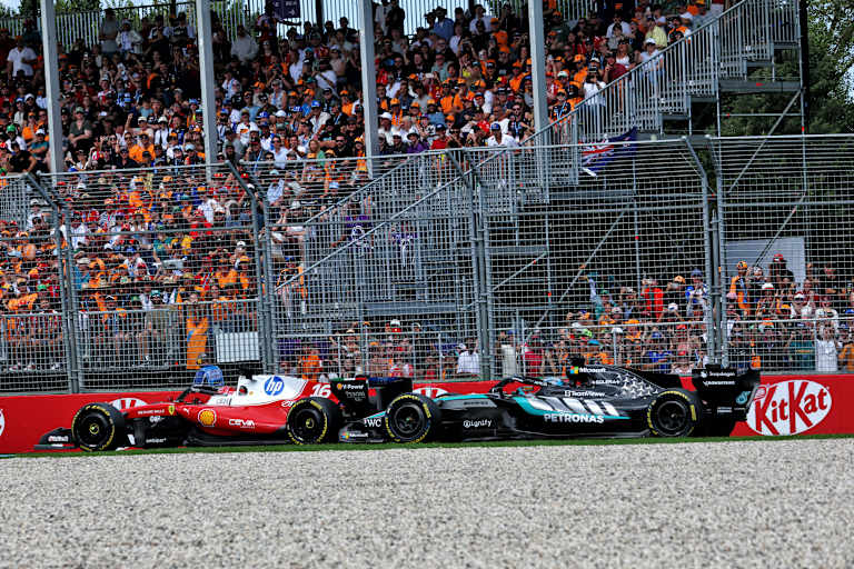 Charles Leclerc ist sich sicher: «Mercedes war etwas schneller»