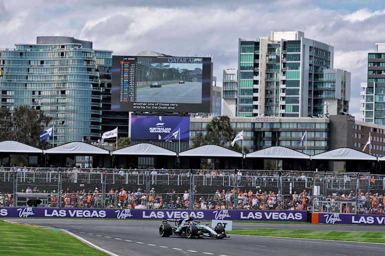 Kimi Antonelli musste sich im Australien-GP auf den 2. Platz zurückkämpfen