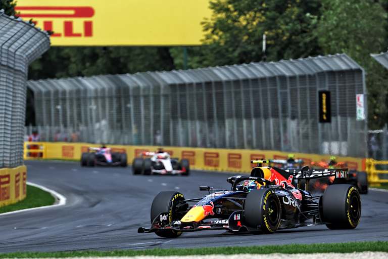 Isack Hadjar in Melbourne