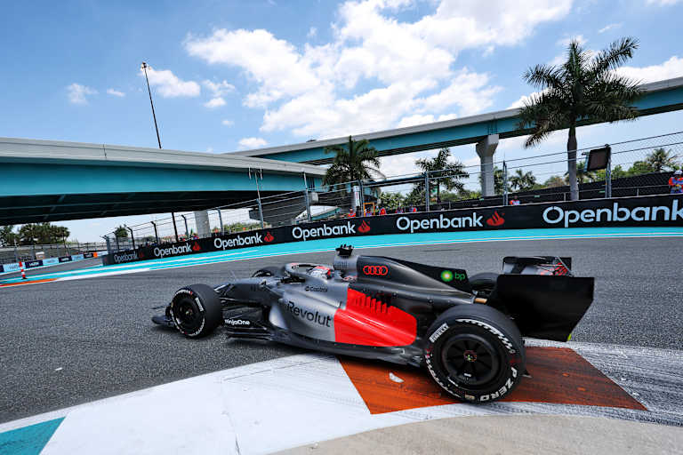 Nico Hülkenberg mit seinem Audi