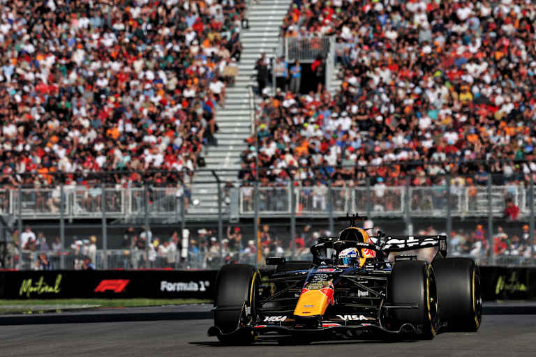 Max Verstappen in Kanada