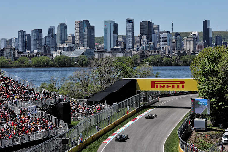 George Russell rast in Montreal zur Sprint-Pole